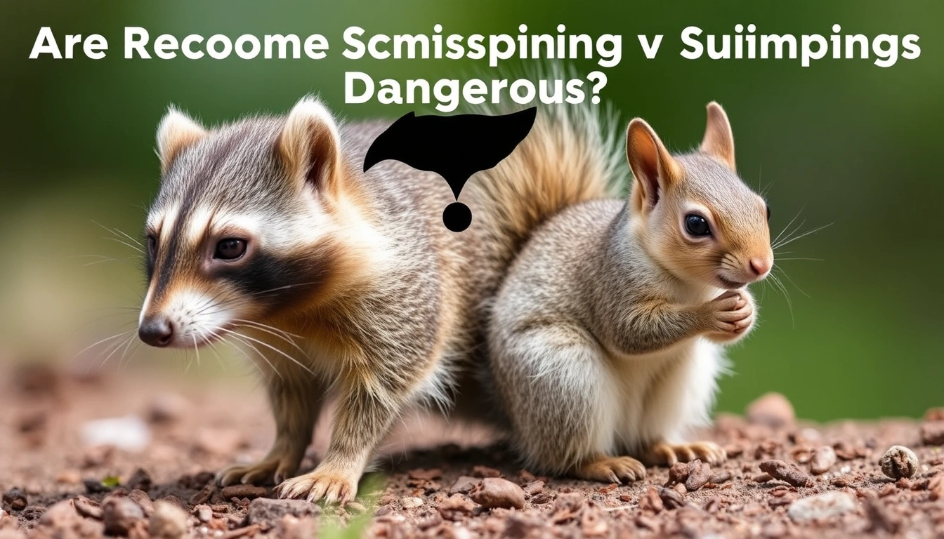 Are Raccoon Droppings or Squirrel Droppings Dangerous? Are Raccoon Droppings or Squirrel Droppings Dangerous?