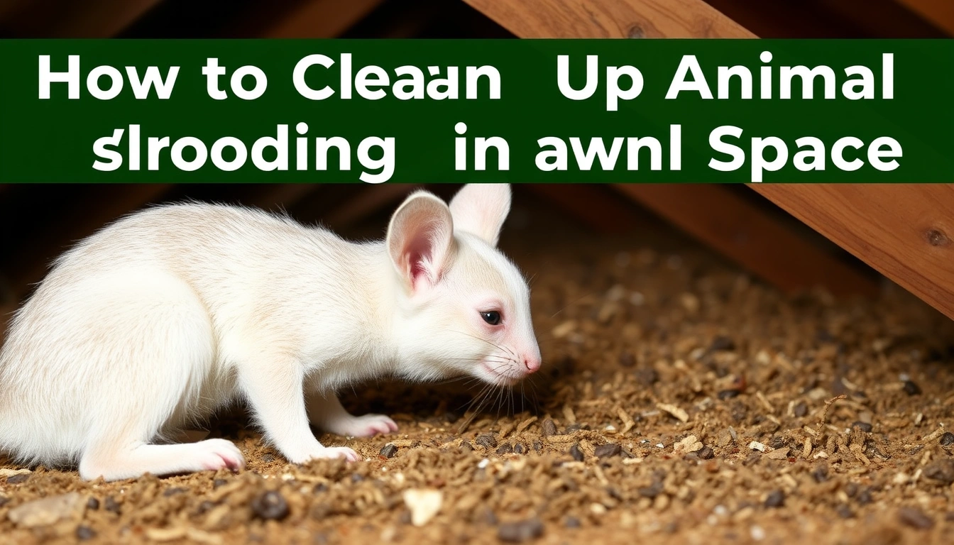 How to Clean Up Animal Droppings in an Attic or Crawl Space