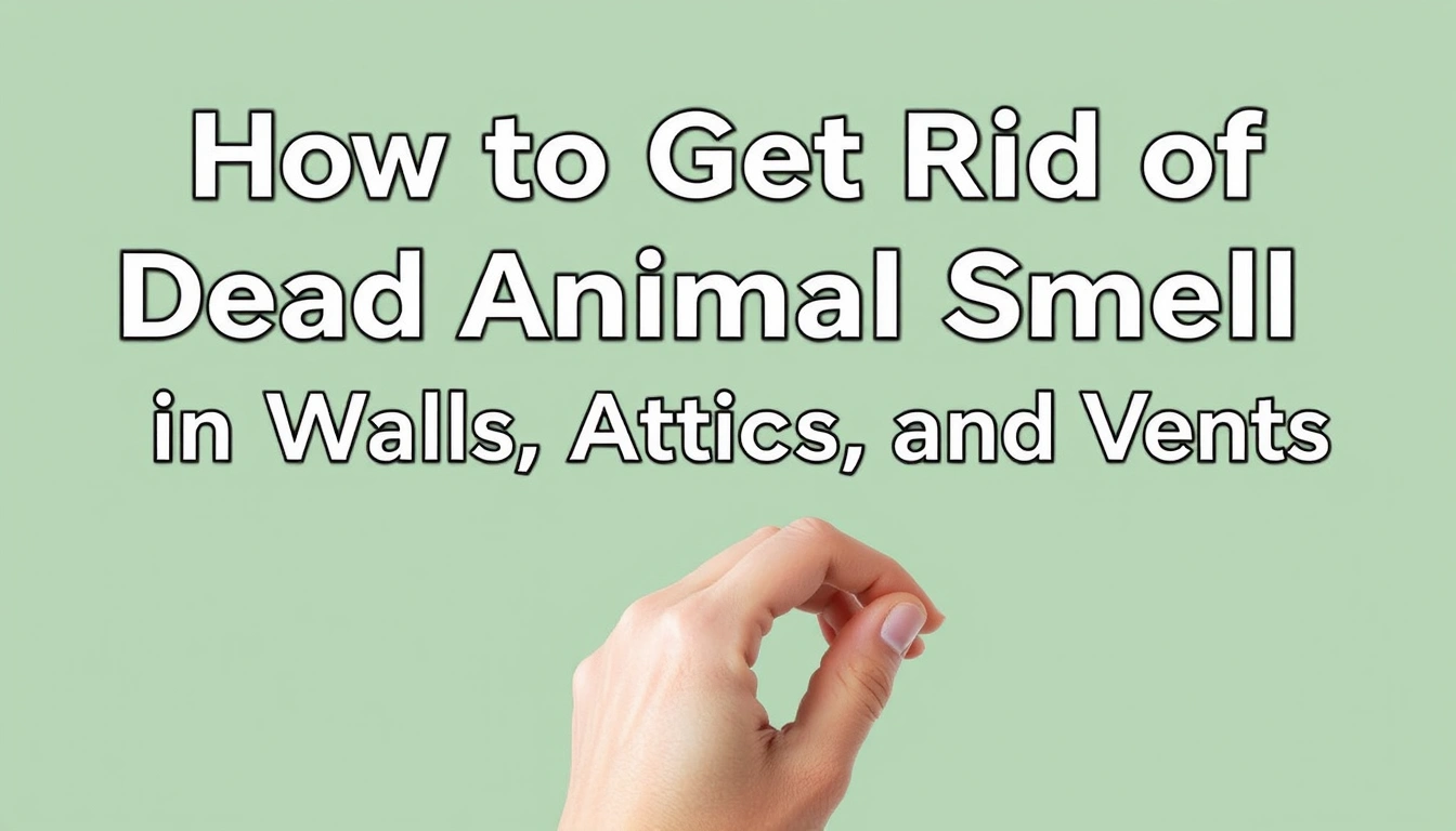 How to Get Rid of Dead Animal Smell in Walls, Attics, and Vents How to Get Rid of Dead Animal Smell in Walls, Attics, and Vents