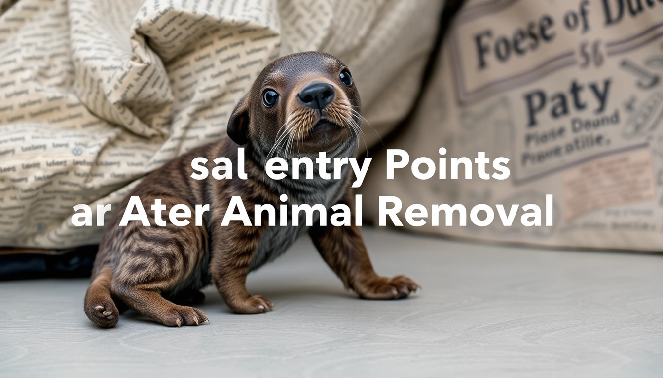 How to Seal Entry Points After Animal Removal How to Seal Entry Points After Animal Removal