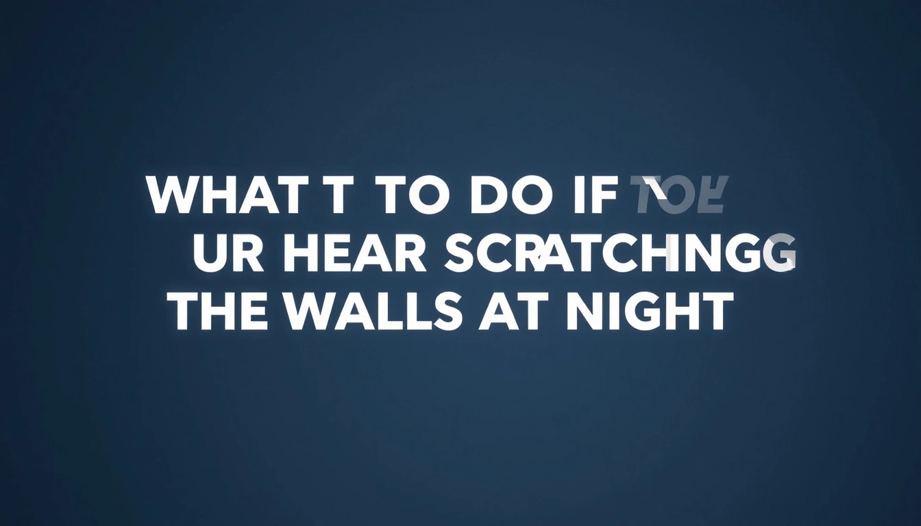 What to Do If You Hear Scratching in the Walls at Night What to Do If You Hear Scratching in the Walls at Night